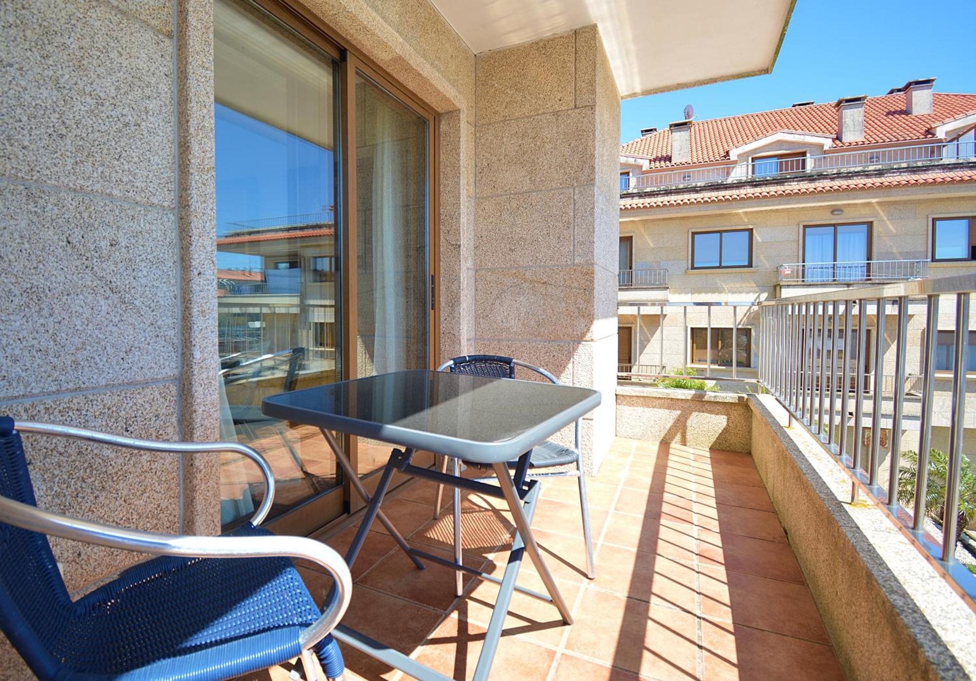 Piso Con Terraza A Un Paso De Playa De A Lanzada Apartamento Sanxenxo Exterior foto